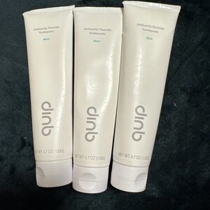 Quip Lot Of 3 Anti-Cavity Fluoride Toothpaste Mint Flavor 4.7 oz Sealed ***READ
